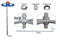 강한 짐 Cuplock Formwork 체계 건축을 위한 직경 48.3-48.6 Mm 에너지 절약