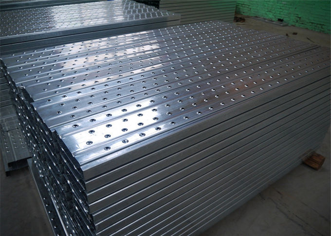 튼튼한 알루미늄 건축업자 판자 도보 판자 비계 730 - 3070 Mm 길이
